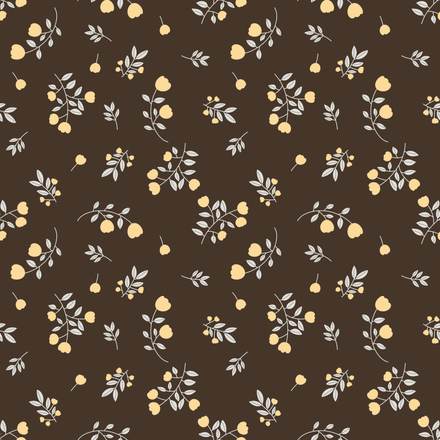 Chestnut Mailbox hand-drawn botanical pattern design