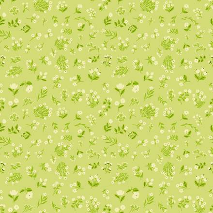 Prelude TO Midsummer hand-drawn botanical pattern design