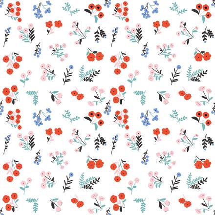 Gentle JOY hand-drawn botanical pattern design