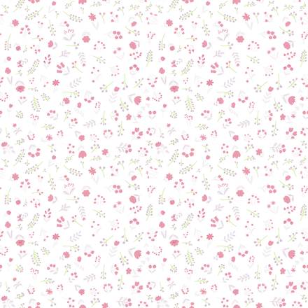 Cherry Blossom Reverie hand-drawn botanical pattern design