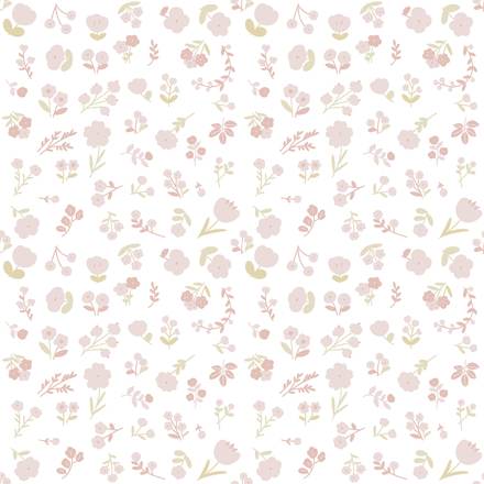 Gentle Dream hand-drawn botanical pattern design