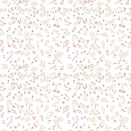 INK And Star WAY hand-drawn botanical pattern design