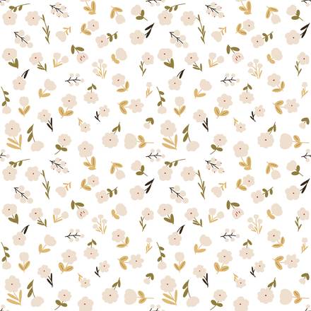 Dead Wood Blooms hand-drawn botanical pattern design