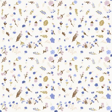 SEA OF Sweetness hand-drawn botanical pattern design