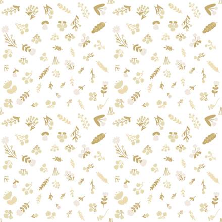 Three Autumns hand-drawn botanical pattern design